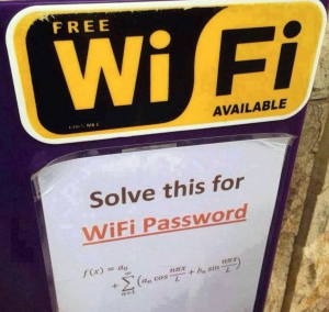 Free-Wifi but only if you, like Scott, have a PhD :P  (joyreactor.com)