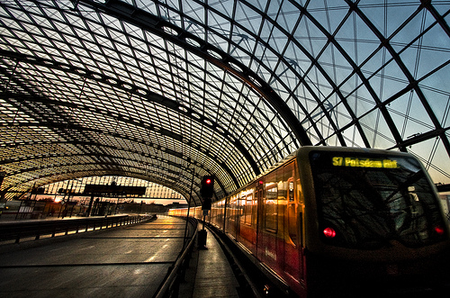 berlin transit train station