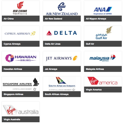 Look at all those tasty partners. VS will still charge you a foreign origination fee, but at least they charge fewer miles